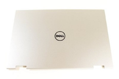 Dell LED White Flowers Back Cover for Inspiron 1764 - decorative back cover compatible with Dell Inspiron 1764 laptops
