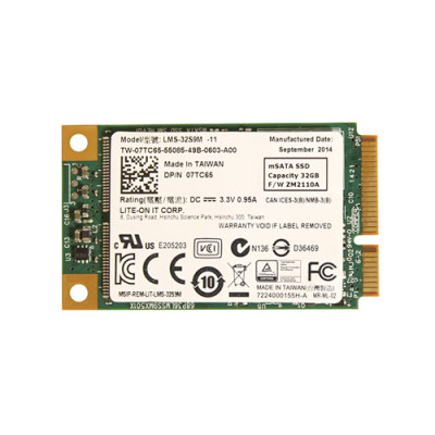 07TC65 - Dell 32GB SATA 6Gb/s mSATA 1.8" SSD