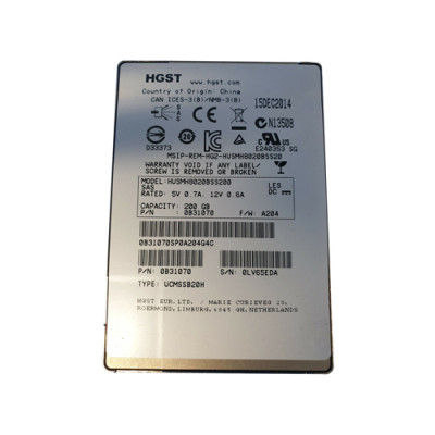 0B31070 - Hitachi 200GB SAS 12Gb/s 2.5" SSD