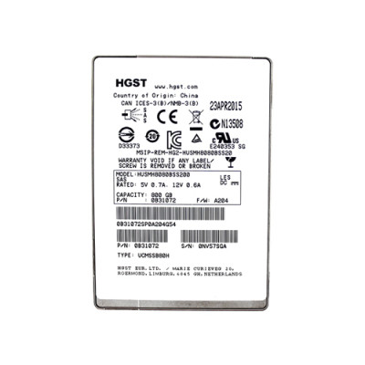 Hitachi 800GB MLC SAS 12Gb/s 2.5 SSD for ProLiant DL360p Gen8 Servers