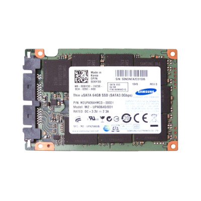 0D6Y3D - Dell 64GB SATA 3Gb/s mSATA 1.8" SSD