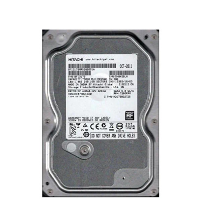 Hitachi Deskstar 7K1000.D 750GB SATA Hard Drive 7200RPM 32MB Cache 3.5 - Compatible with servers