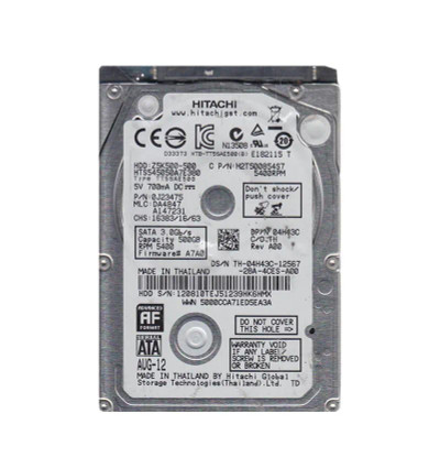 HGST Travelstar Z5K500 500GB SATA Hard Drive for Laptops