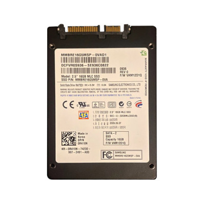 0R418N - Dell 16GB SATA 3Gb/s 2.5" SSD