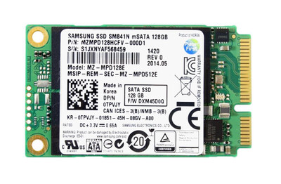 Dell 128GB 6Gb/s mSATA MLC SSD for Latitude E7440 E7240 E6440 E6540 E6430 - Upgrade Storage for Dell Laptops