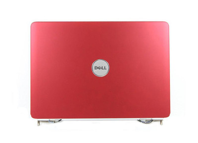Dell 15.4-inch RED LCD Back Cover for Inspiron 1525 - Replacement part compatible with Dell laptops.