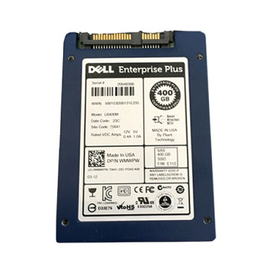 Dell 400GB SAS 3Gb/s SSD for PowerEdge Servers 2.5 Hot-Pluggable - 0WMWPW