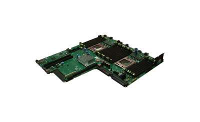 Dell 0XH7F2 LGA2011 Intel C600 System Board for PowerEdge R720, 2x Xeon E5-2600, DDR3, 24x DIMM, server motherboard
