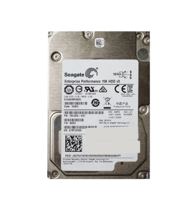 Seagate Enterprise Performance 15K.5 600GB SAS 12Gb/s 2.5 HDD for Servers