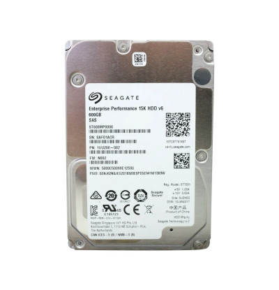 Seagate Exos 15E900 600GB SAS 12Gb/s 2.5-Inch HDD for Servers