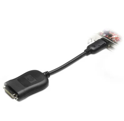 HP Display-Port to DVI-D Adapter Cable 484156-001 for ProLiant DL360p Gen8 servers