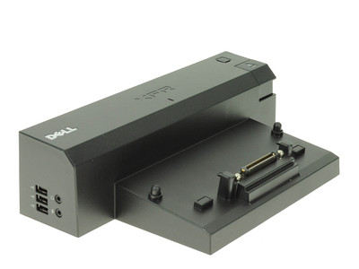 Dell E-Port Docking Port Replicator 28X7R for Latitude Xfr, with Power Adapter, compatible with laptops