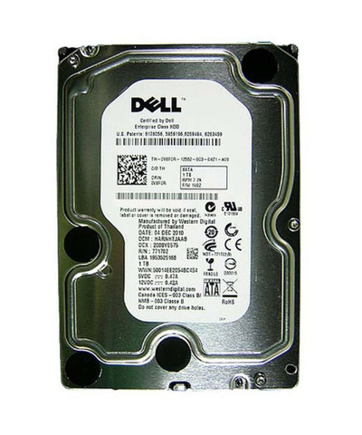 Dell Data Domain 1TB 7200RPM SATA 3.5 Hard Drive 0JV3MF for Data Storage Servers