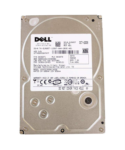 341-6345 - Dell 500GB 7200RPM SATA 3.5" HDD