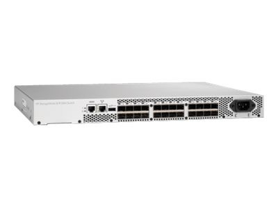 HP StorageWorks 43685 8/8 Base SFP+ E-Port Fiber Channel Switch for Rack-mountable 1U Servers