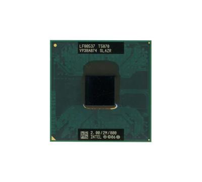 HP 2.00GHz 800MHz FSB 2MB L2 Cache Socket PGA478 Intel Core 2 Duo T5870 Processor for laptops