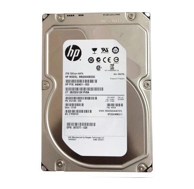 HP 397377-026 2TB 7200RPM SATA 3Gb/s NCQ 64MB Cache LFF 3.5HDD