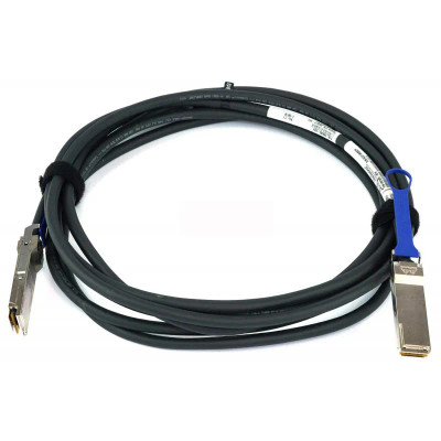 HP 5M Infiniband 4X DDR/QDR QSFP Copper Network Cable for high-speed data transfer in server racks