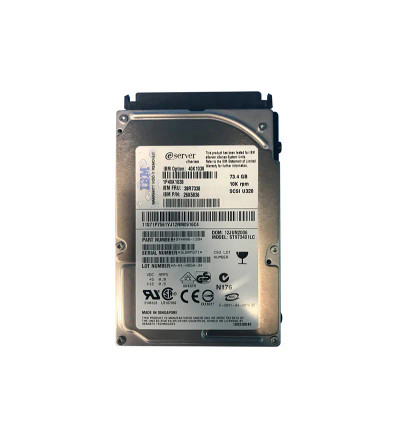 IBM 40K1038 73.4GB 10000RPM Ultra320 SCSI 2.5Hard Drive