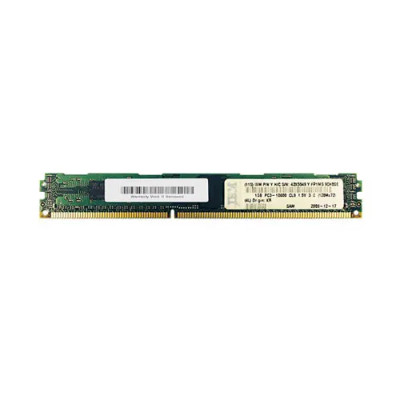 43X5049 - IBM 1GB DDR3-1333MHz PC3-10600 ECC Registered CL9 240-Pin DIMM 1.35V Low Voltage Single Rank Very Low Profile VLP Memory Module