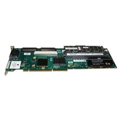 441508-B21 - HP Smart Array 6402 Dual Channel PCI-X Ultra320 SCSI 133MHz 512MB Cache BBWC RAID Controller Card