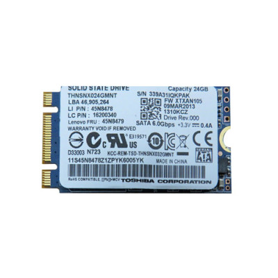 IBM 24GB SATA 6Gb/s M.2 Solid State Drive for ProLiant DL360p Gen8 Servers