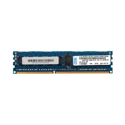 47J0218 - IBM 4GB DDR3-1866MHz PC3-14900 ECC Registered CL13 240-Pin DIMM 1.35V Low Voltage Single Rank Memory Module