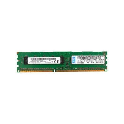 49Y1404 - IBM 4GB DDR3-1333MHz PC3-10600 ECC Registered CL9 240-Pin DIMM 1.35V Low Voltage Dual Rank Memory Module