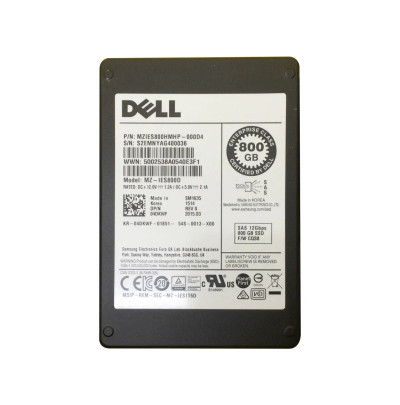 4DKWF - Dell 800GB SAS 12Gb/s 2.5" SSD