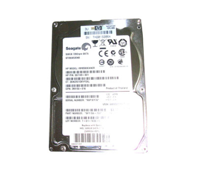 HP 500GB 7200RPM SATA 3Gb/s NCQ SFF 2.5 Midline Hard Drive for ProLiant DL360p Gen8 servers