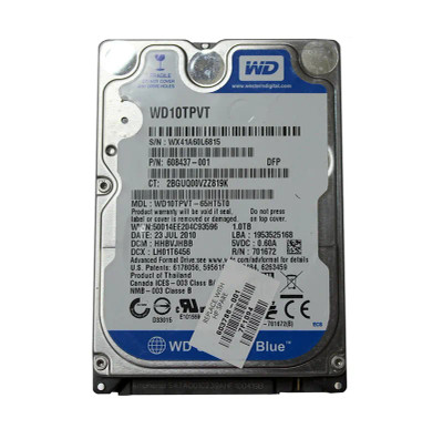 603788-001 - HP 1TB 5200RPM SATA 3Gb/s 2.5" HDD