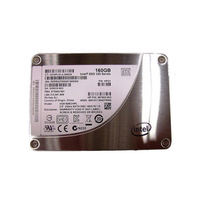 667602-003 - HP 160GB SATA 3Gb/s 2.5" SSD