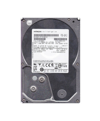 Hitachi 640GB 7200RPM SATA Deskstar Hard Drive for ProLiant DL360p Gen8 Servers