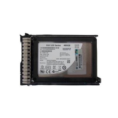 HP E 480GB Multi-Level Cell SATA SSD for ProLiant Server, 2.5-Inch, Hot-Pluggable