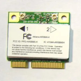 HP Atheros AR9285 802.11b/g/n Wireless Mini PCI Express Network Card for ProLiant DL360p Gen8 servers