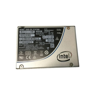 HP 400GB PCIe NVMe 3.0 x4 Write Intensive SSD U.2 2.5 with Hot Pluggable Carrier for Servers