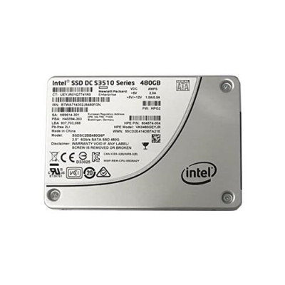 HP 480GB Multi-Level Cell SATA 6Gb/s SSD for ProLiant Gen9 Server - Hot Pluggable, Read Intensive, 2.5-Inch, Smart