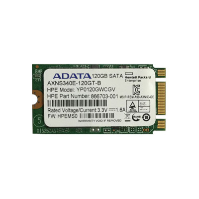 867636-001 - HP 120GB SATA 6Gb/s M.2 2242 SSD