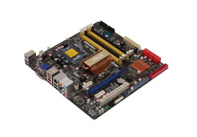 ASUS P5QL-CM LGA775 Intel G43 Micro-ATX Motherboard for Core 2 Quad/Core 2 Duo/Pentium CPUs - DDR2 Compatible