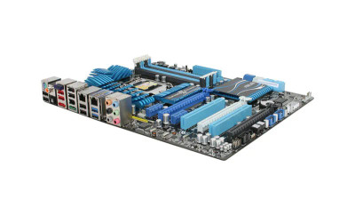 90-MIBE2A-G0AAY0KZ - Asus P8P67 Deluxe Socket LGA1155 Intel P67 Chipset ATX System Board Motherboard Supports Core i7 / i5 / i3 Series DDR3 4x DIMM