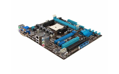 90-MIBIS0-G0EAY0GZ - Asus F1A55-M LE Socket FM1 AMD A55E Chipset Micro-ATX System Board Motherboard Supports A-Series/E2-Series DDR3 2x DIMM