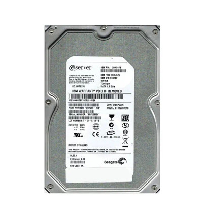 9BA385-176 - Seagate 400GB 7200RPM SATA 1.5Gb/s 3.5" HDD
