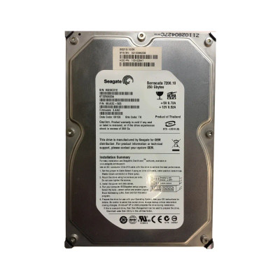 9BJ03E-505 - Seagate 250GB 7200RPM IDE 8MB 3.5" HDD