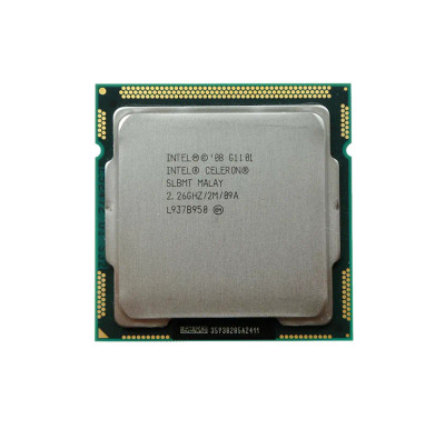 HP Celeron G1101 2-Core Processor 578349-L21 LGA1156 2.26GHz 2.5GT/s DMI 2MB L3 SmartCache for desktop computers