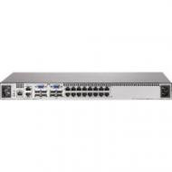 580643-001 - HP 16-Port 1U Rack KVM Console Switch Virtual Media