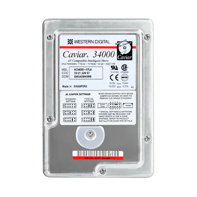 AC22500-07LA - Western Digital 2.5GB 5400RPM EIDE 3.5" HDD