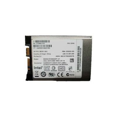 HP 160GB MLC SATA 3Gb/s 1.8 SSD for ProLiant DL360p Gen8 Servers