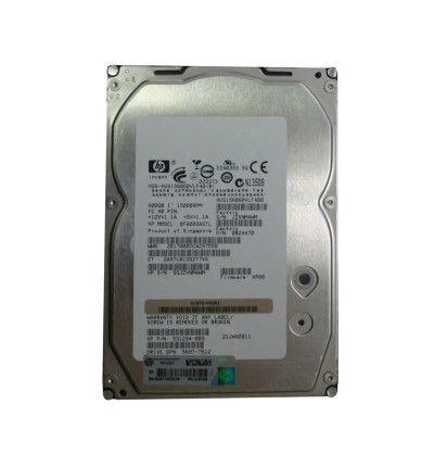HP 600GB 15000RPM Fibre Channel 4Gb/s Dual Port 3.5 Hard Drive for StorageWorks EVA M6412A