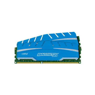 Crucial 16GB DDR3-1600MHz Memory Kit for PC3-12800 DIMM 240-Pin 1.35V Low Voltage
