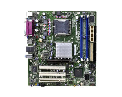 Intel BOXD865GSAL LGA775 865G Chipset Micro-ATX Motherboard for Pentium D/Pentium 4/Celeron D. Supports DDR, 2x DIMM